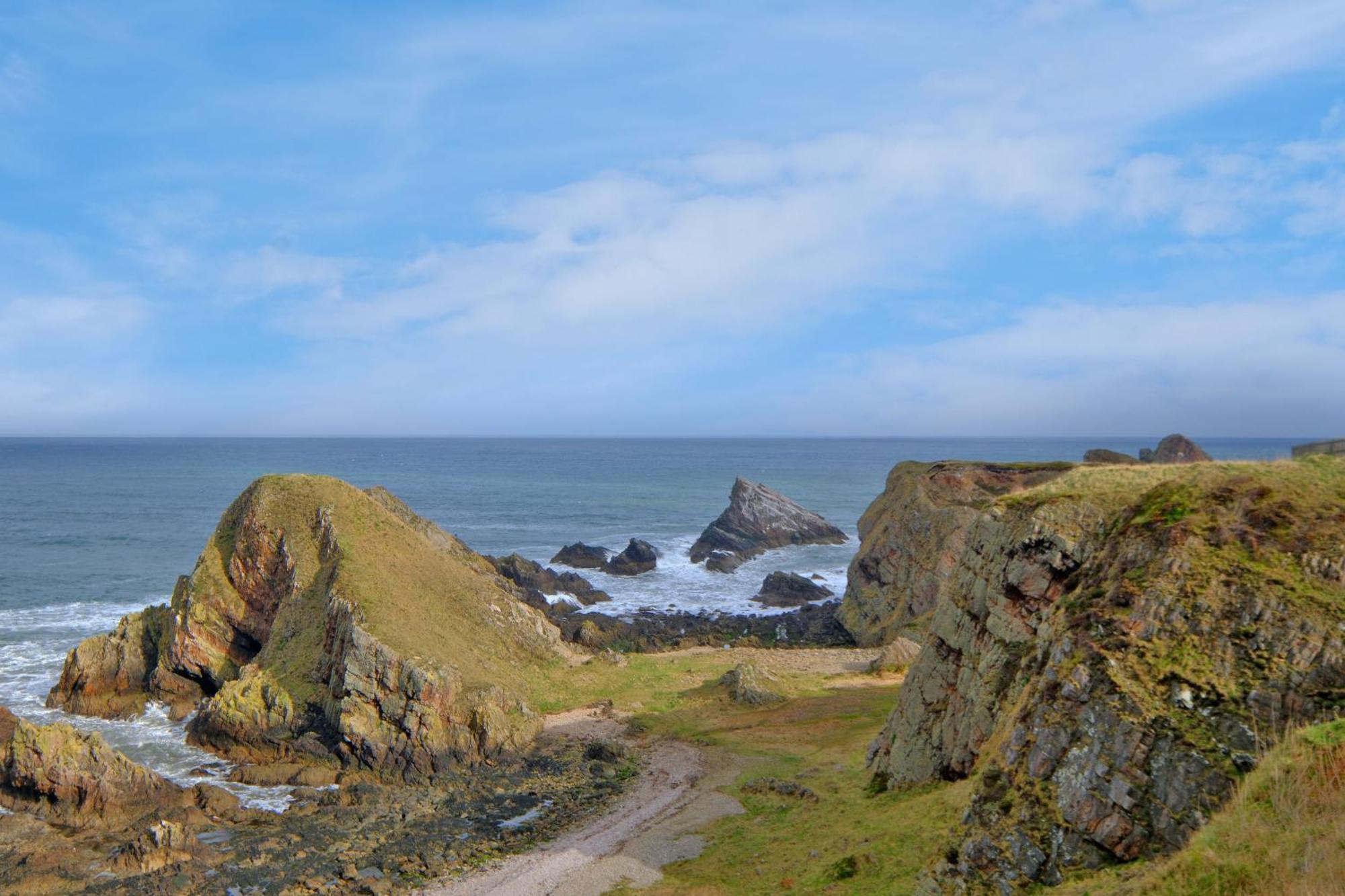 Cliff Top Cottage With Sea Views Portknockie Extérieur photo